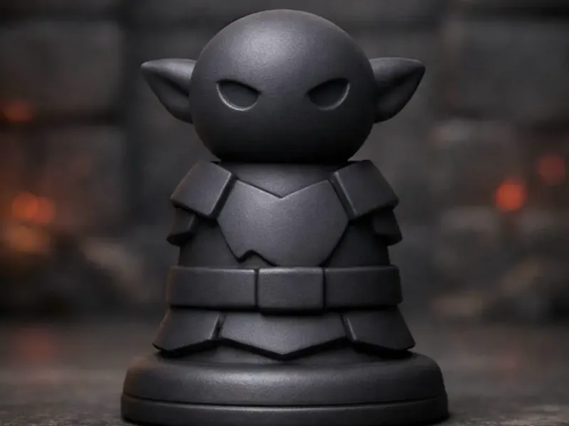 Pawn Goblin Chess Piece