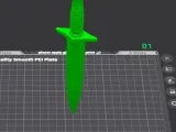 Viking Dagger without Hilt Wrapping-3
