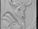 Minotaur bust-0