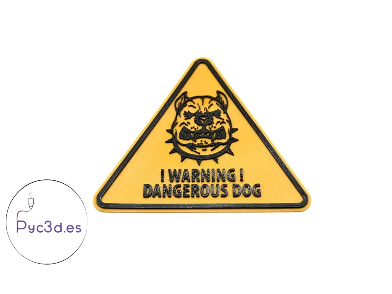 WARNING DANGEROUS DOG