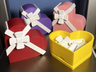 Valentine's Day Heart Gift Box