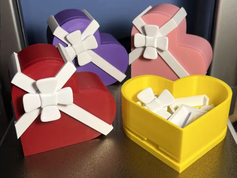Valentine's Day Heart Gift Box