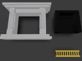 FancyDollhouse Fireplace-3