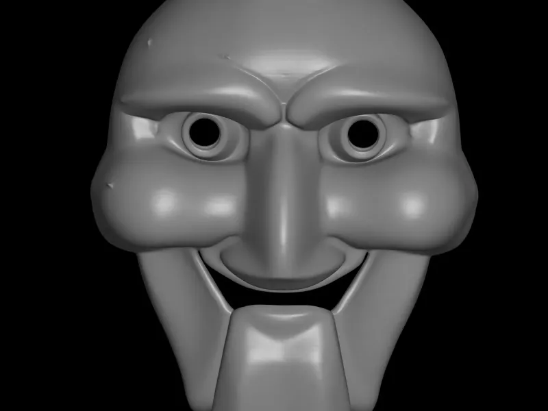 Saw mask model