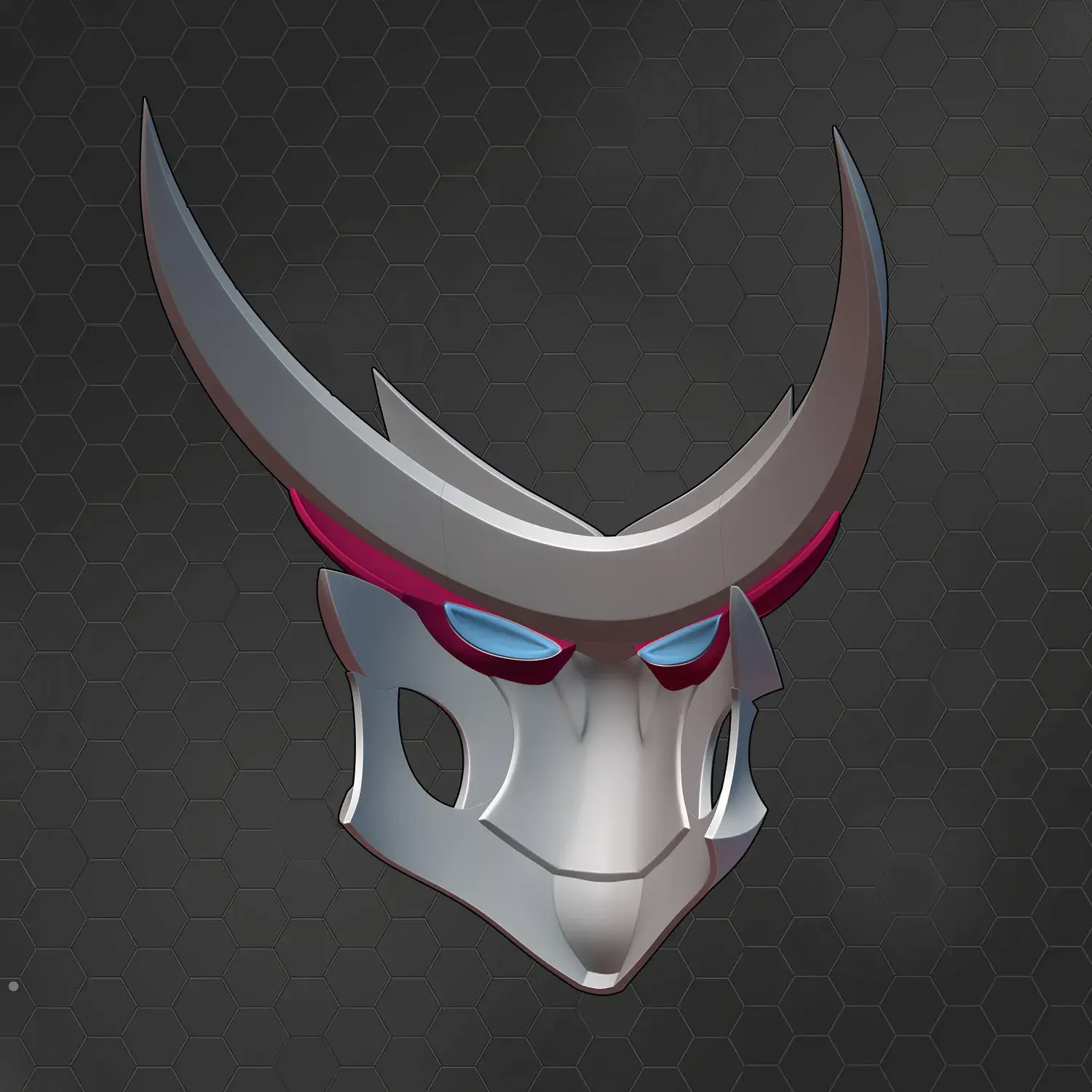 Blood Moon Yasuo Cosplay Mask - League of Legends