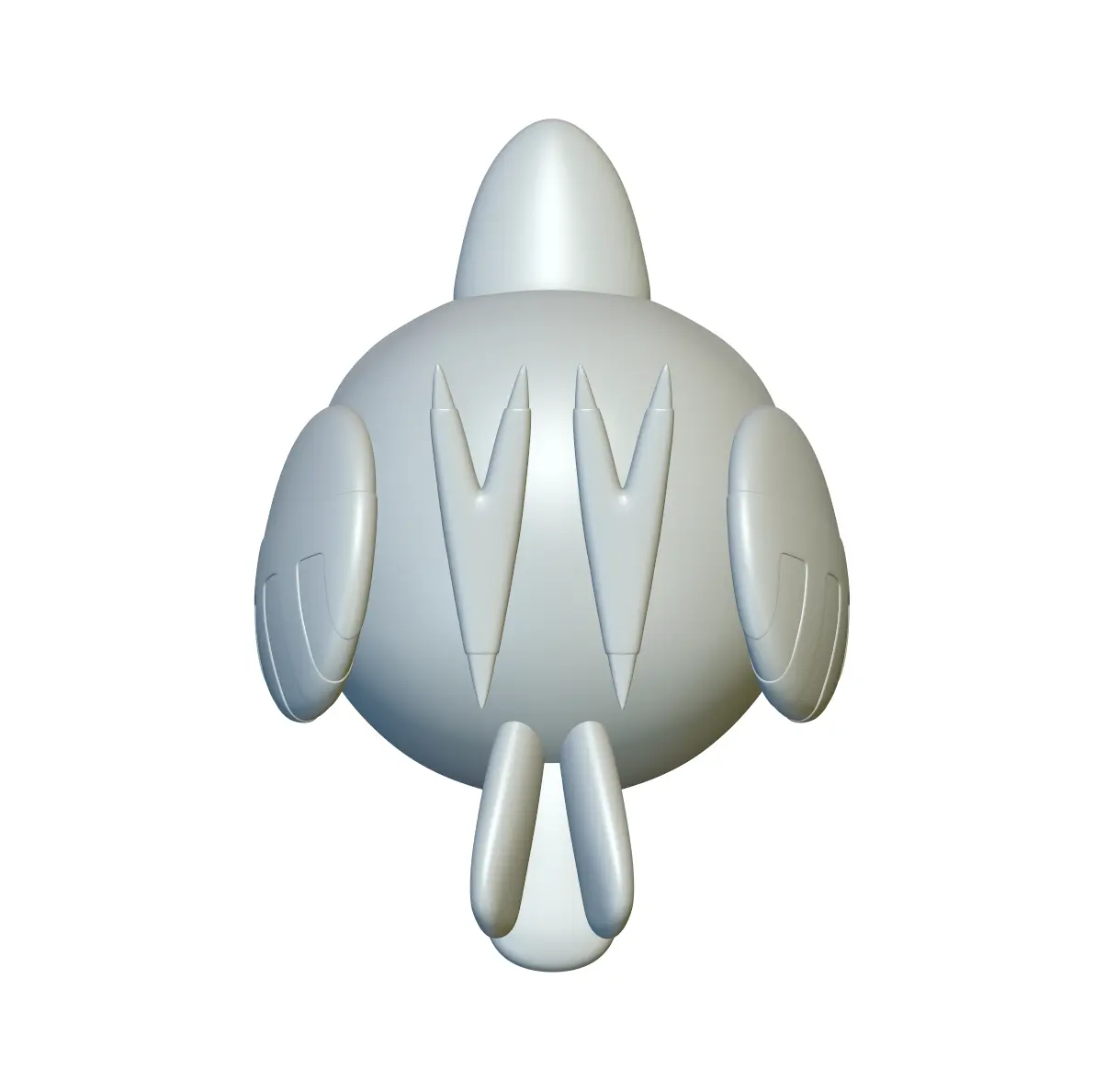 Pokemon Natu #177 - Ready for 3D Printing!
