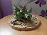 🐉 BackFlow Dragon Head Incense Burner with Skeleton Base💀-8
