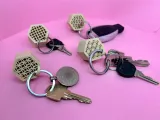 Honeycomb key holder-keychain-2