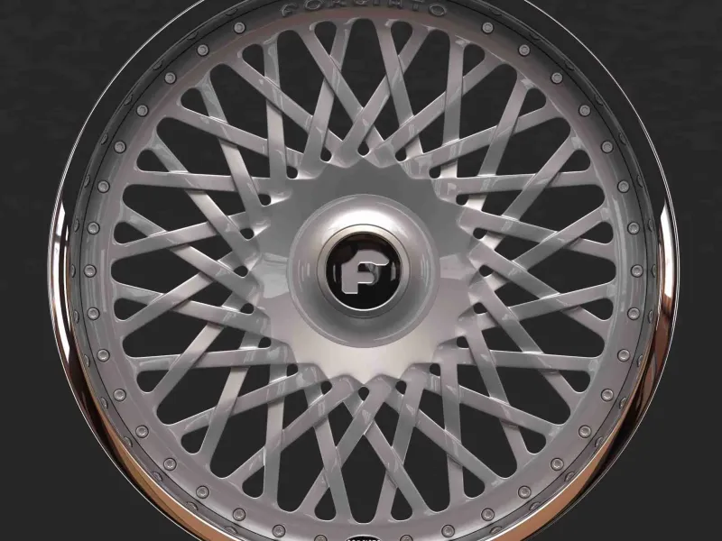 Forgiato Tessuto Rim