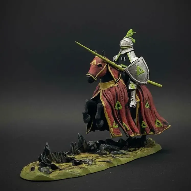 Sir Maker and his noble steed Midnight