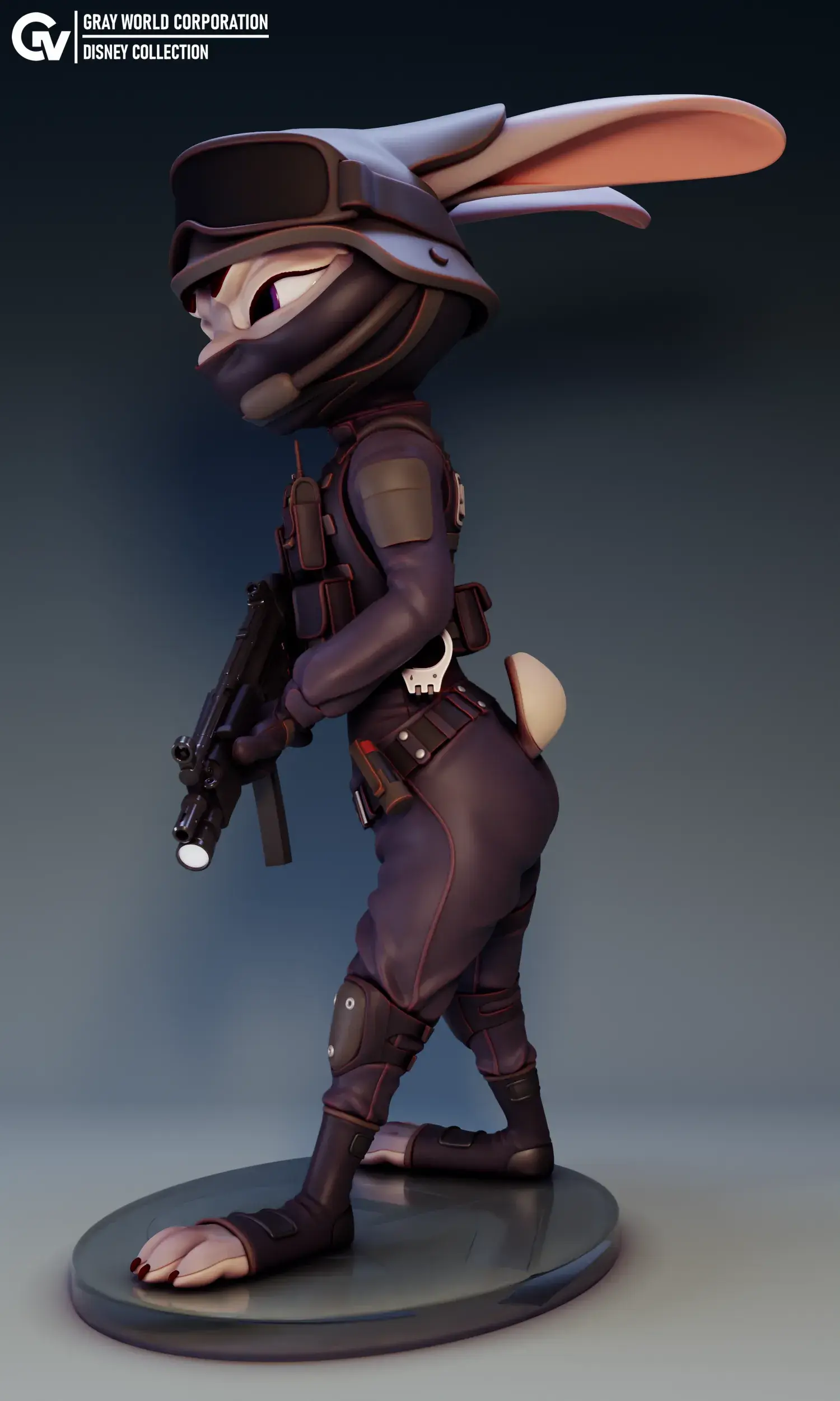 Judy Hopps "S.W.A.T." (en anglais) | Zootopie