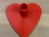 Candle holder heart shape-0