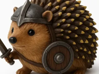 Warrior Hedgehog 