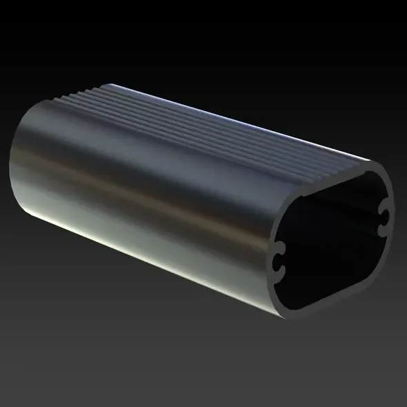 Extruded Profiles Oval Pipe Footrest