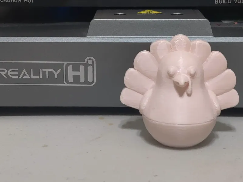 Cute Thanksgiving Turkey - Finger puppet - Painting activity
