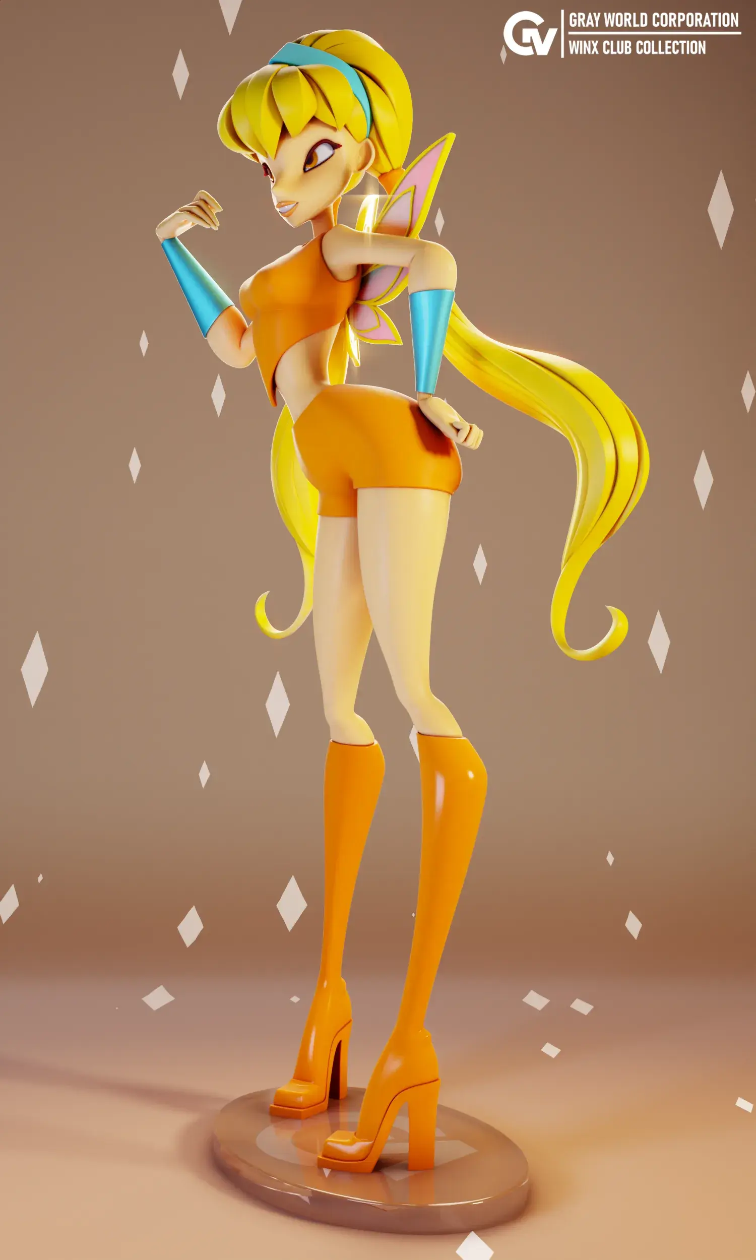 Stella Fairy Form | Winx Club | 3D models download