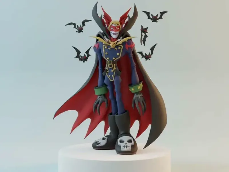 Vamdemon Digimon Creature Model