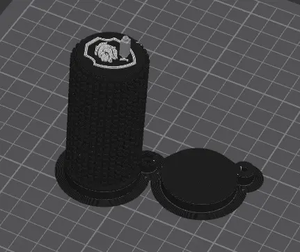 Cylindrical Magnetic Storage Boxspher box