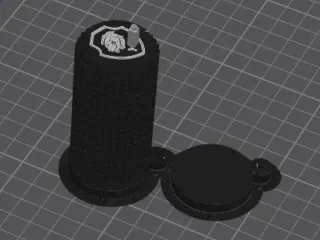 Cylindrical Magnetic Storage Boxspher box