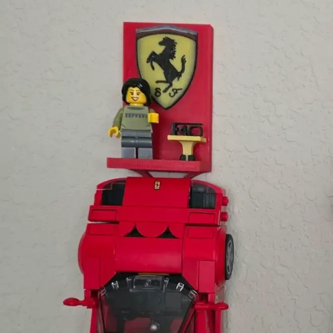 Lego Speed Champion Wall Mount