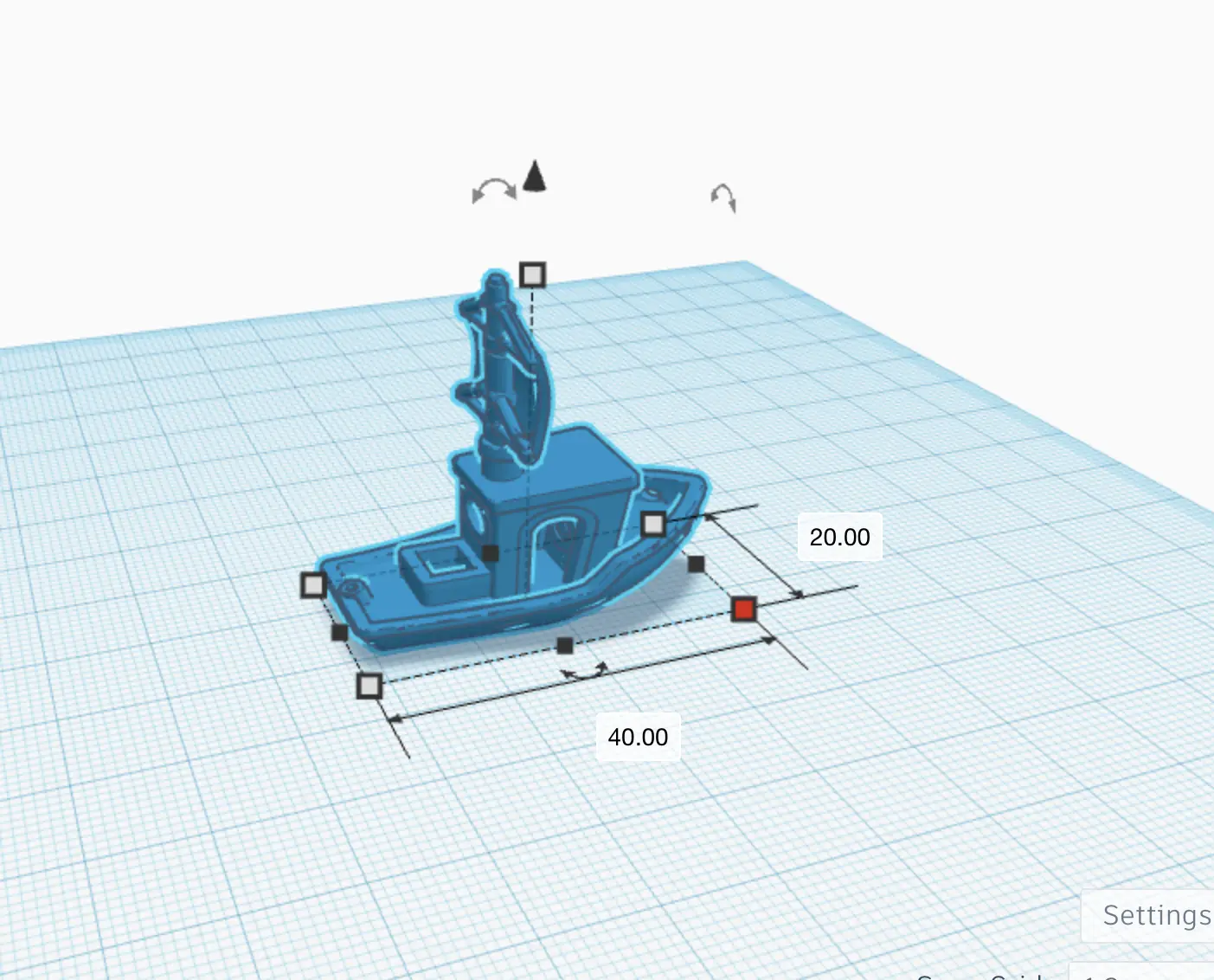 Sailing Benchy test