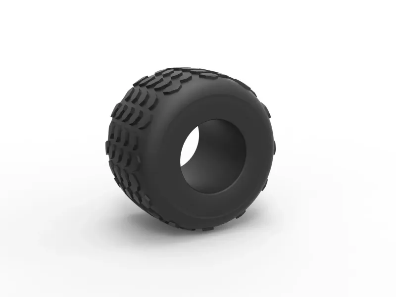 Monster Jam lastik 2 Ölçek 1:25
