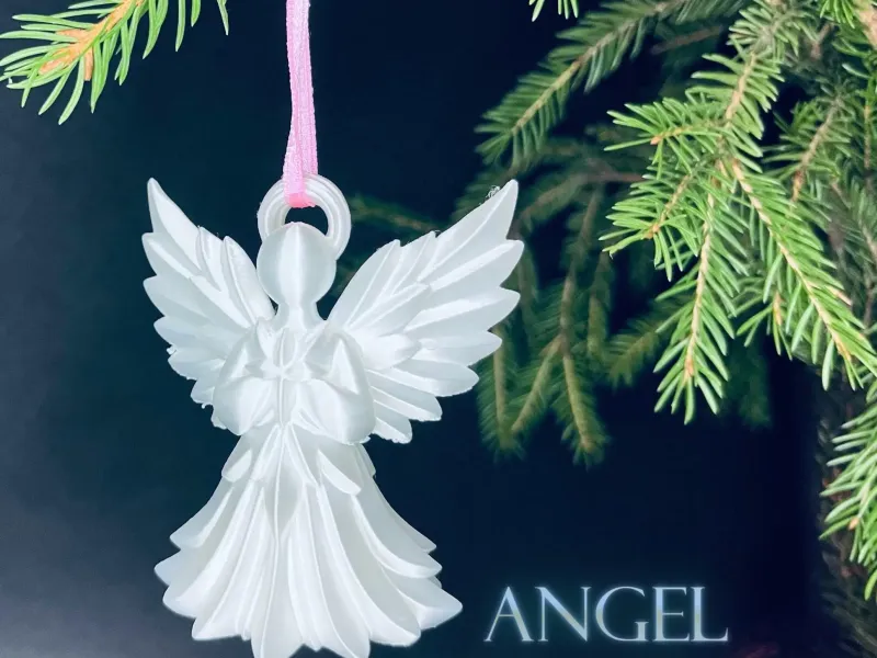 Collezione di decorazioni angelo per albero di Natale 2025