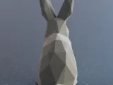 Cute Low Poly Rabbit-2