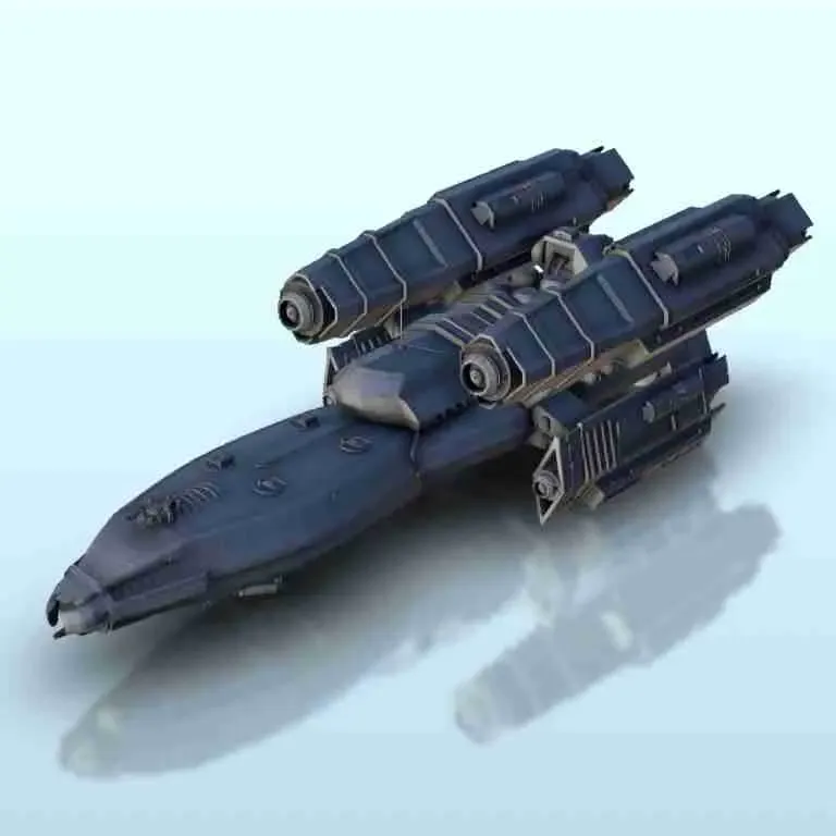 Erebe spaceship 11 - sci-fi science fiction future 40k legio