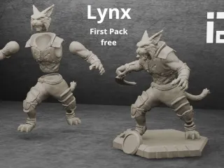 Lynx's miniature (Customizable)