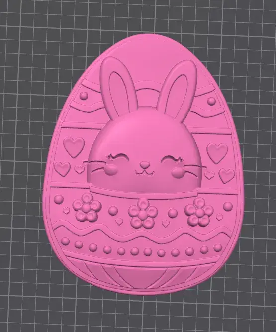 🐰 Easter Bunny Egg Wall Plaque
