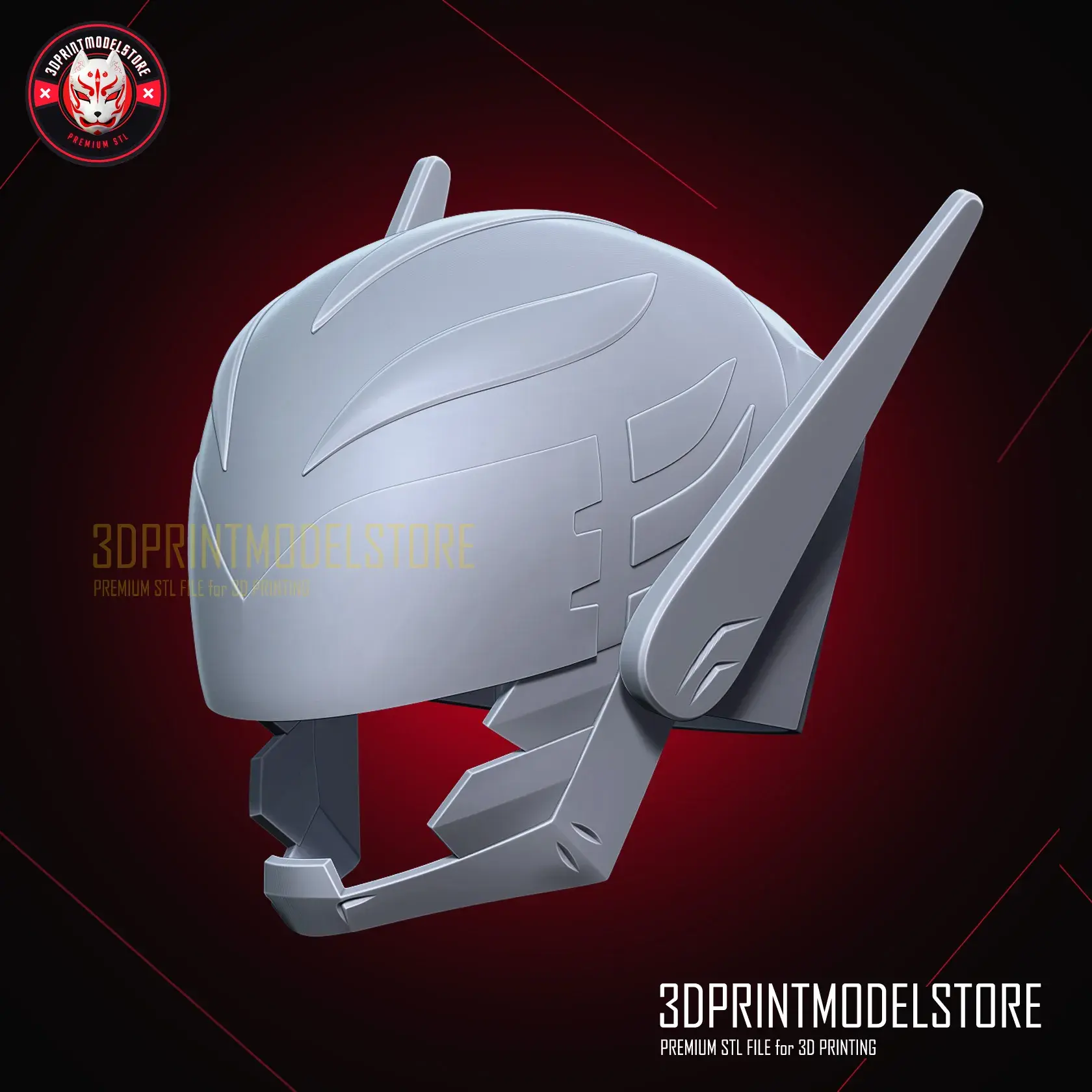 Go Go Loser Ranger Reject Red Keeper Helmet Cosplay STL File