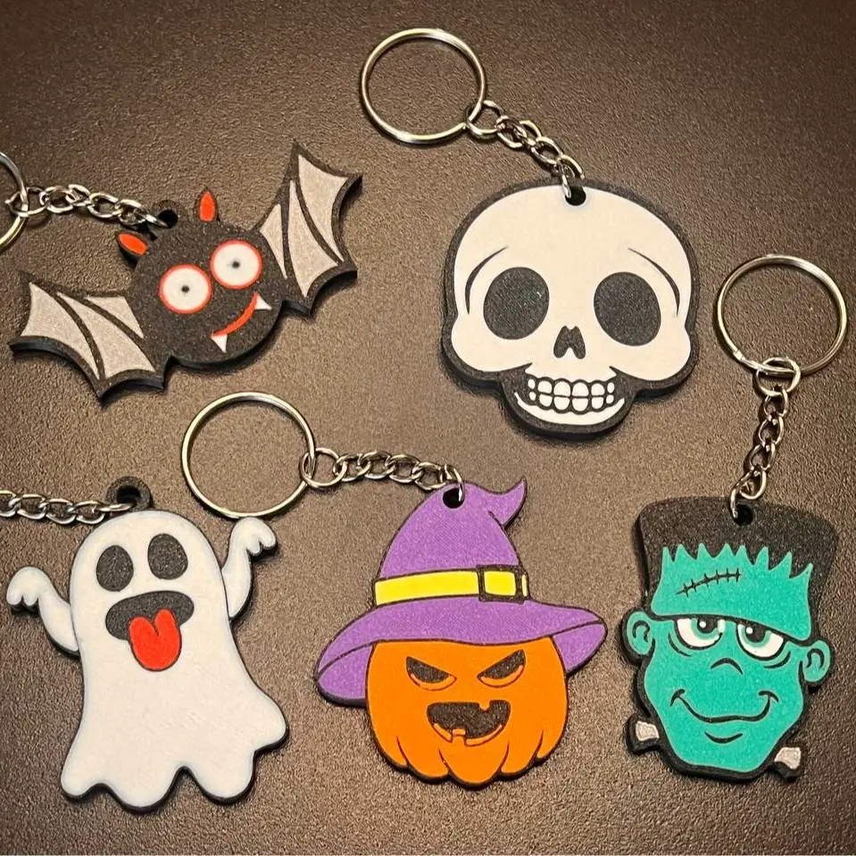 Cute halloween keychains