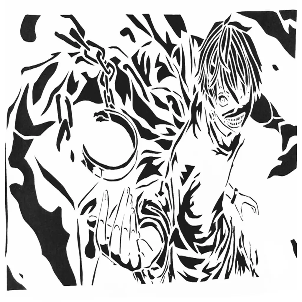 Tokyo Ghoul stencil