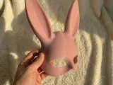 Bunny Mask - Easy Print - Human Compatible-1
