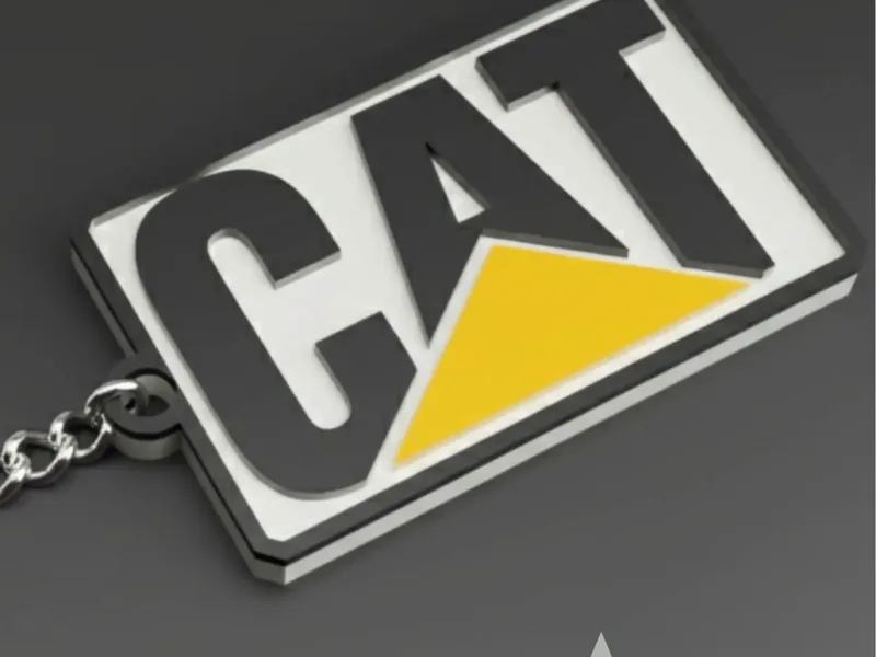 CAT Caterpillar logo SLEUTELHANGER