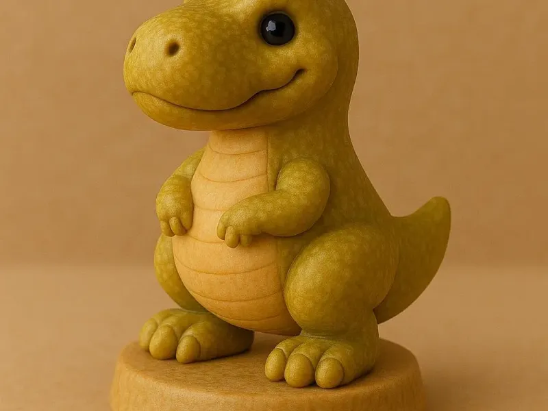 Cute T-Rex For 3D Printing