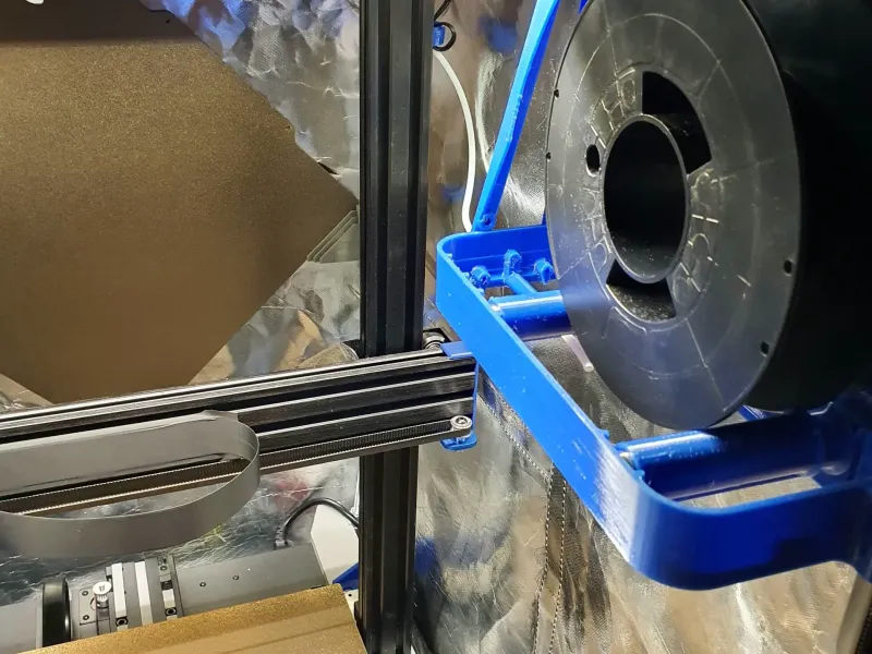Spool holder for Creality enclosure