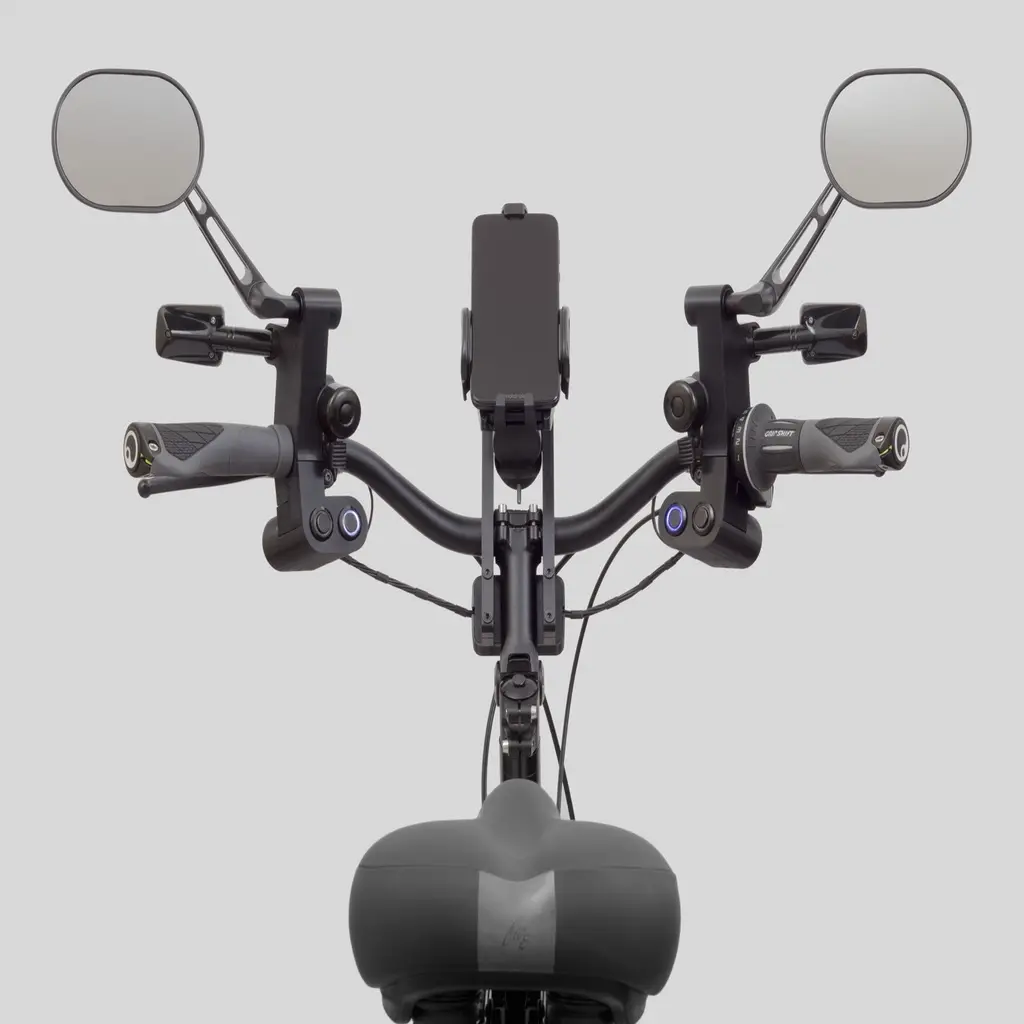 Piezas para intermitentes y señales de frenado para bicicletas con luces delanteras y traseras 