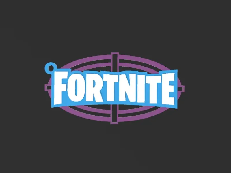 Fortnite Keychain