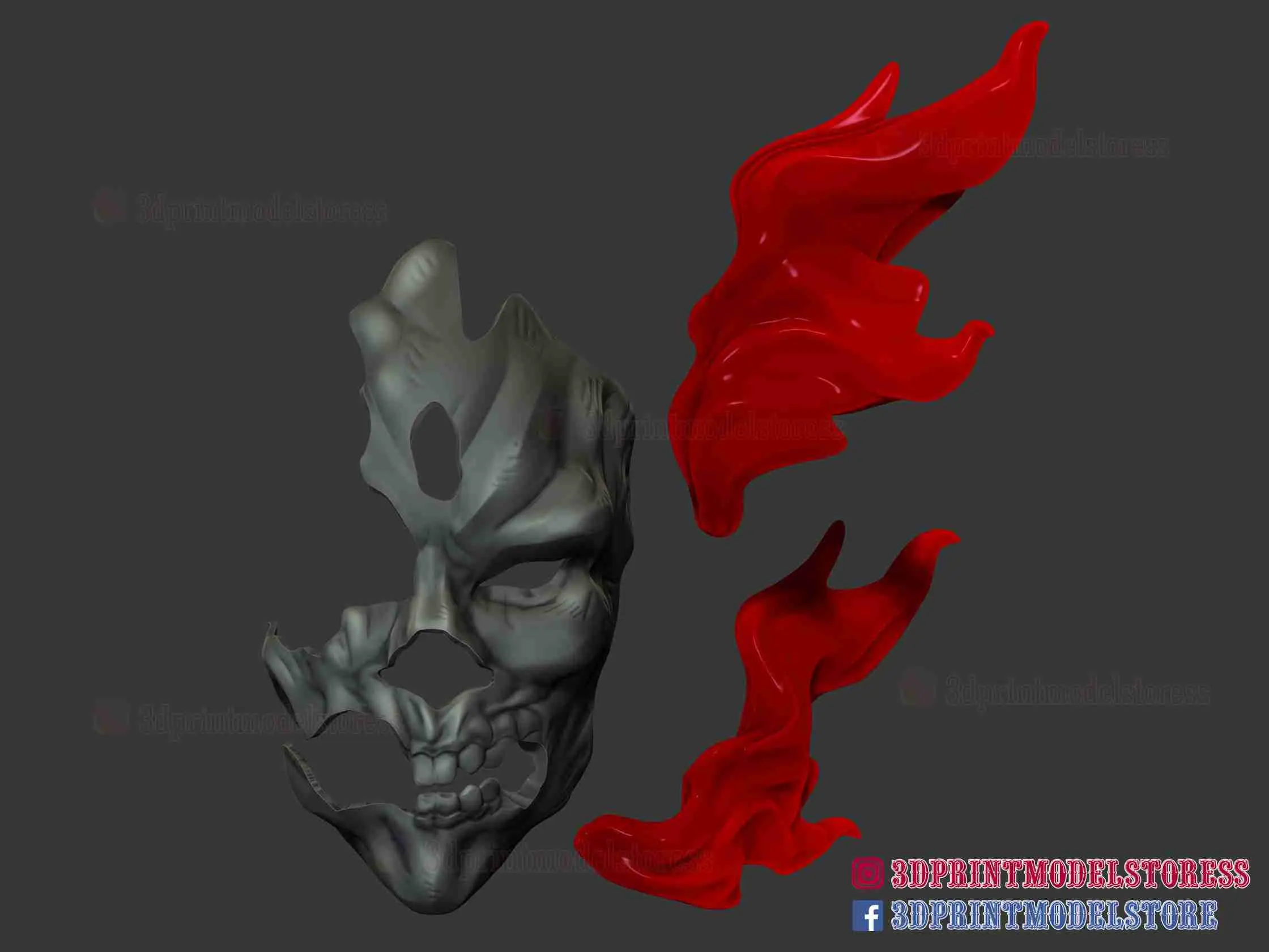 Máscara Ghost Rider - Marvel Comics Cosplay - Disfraces Halloween