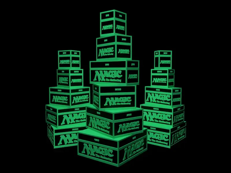 Magic Retro Card boxes V2 - Ultra Collection