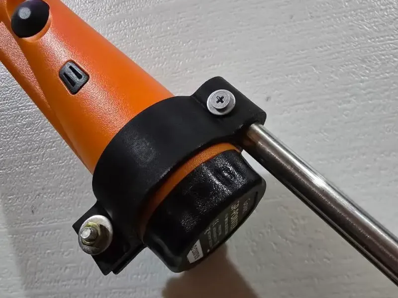 Adaptador de baston telescopico para detector de metales