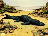 Prehistoric Mosasaurus Dinosaur Flexi Print in Place NO SUP.-5