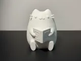 Pusheen the reader figurine-1