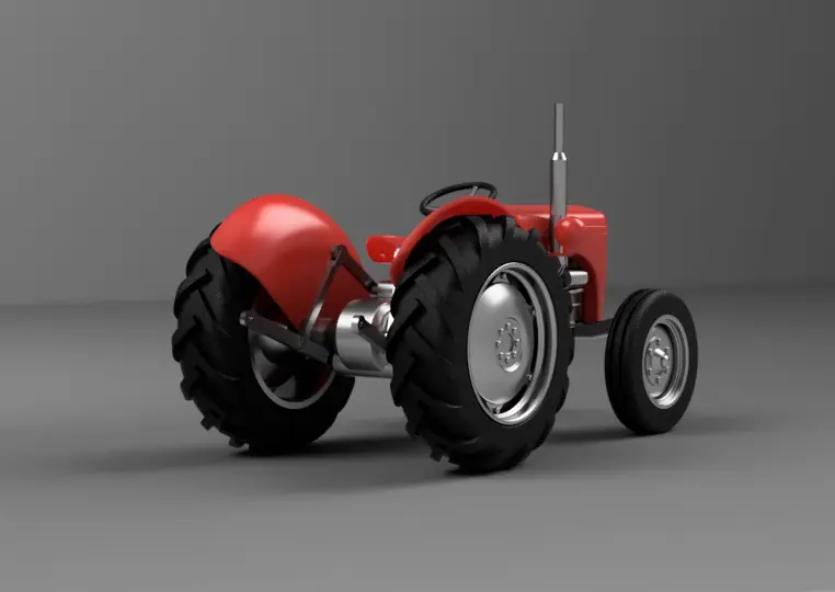 Tractor - Ferguson TE20 - Fully printable kit - scale 1/18