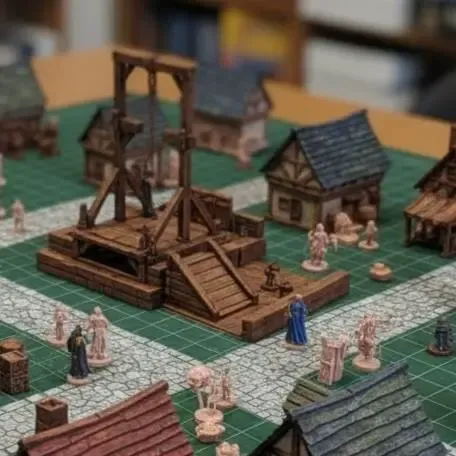 RPG Town Gallows Terrain