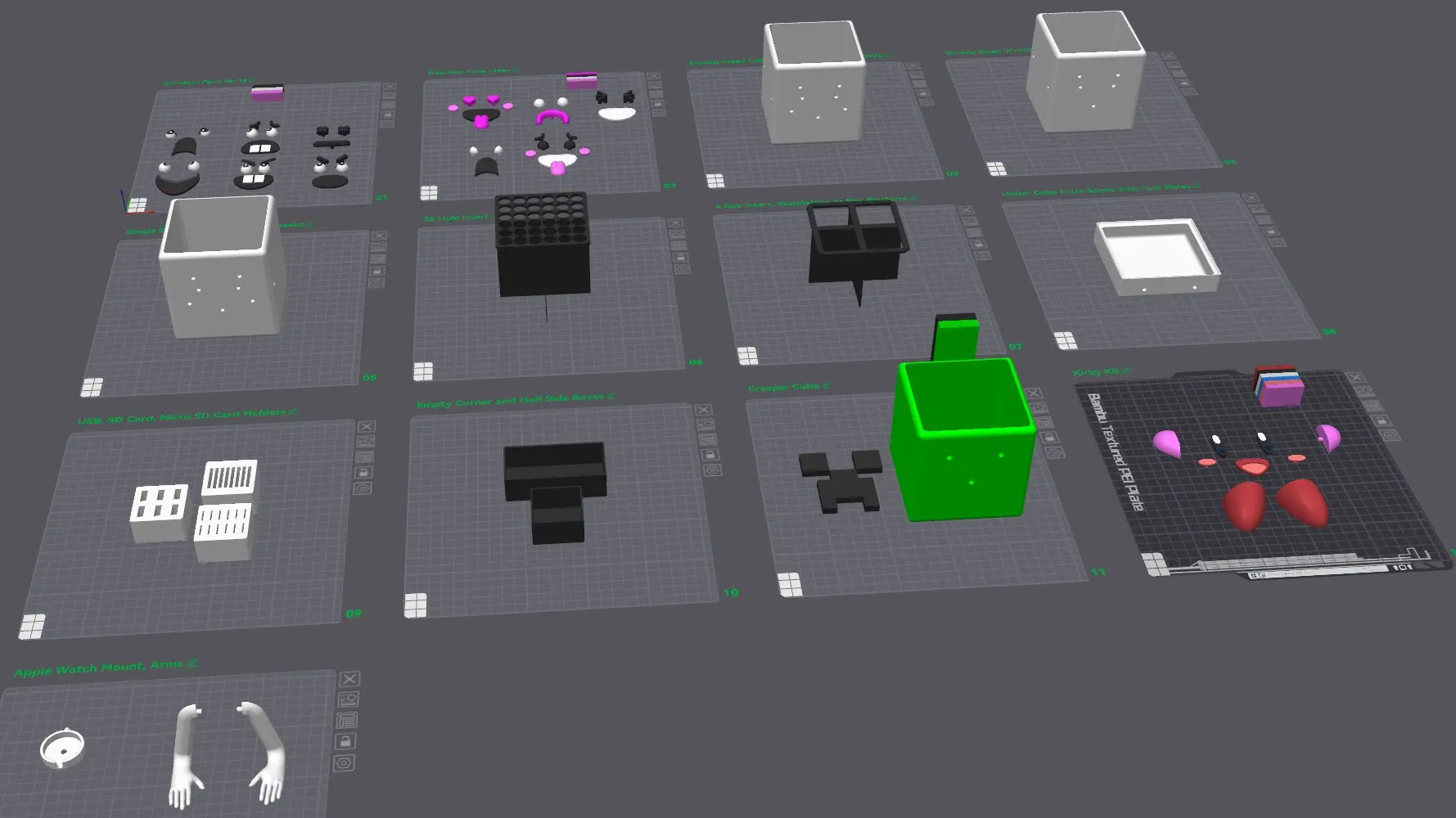Custom Cubicle Cube