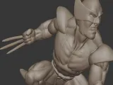 Clawed Mutant Warrior Statue – Dynamic Superhero 3D Print-0