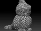 Knitted Cardinal-4